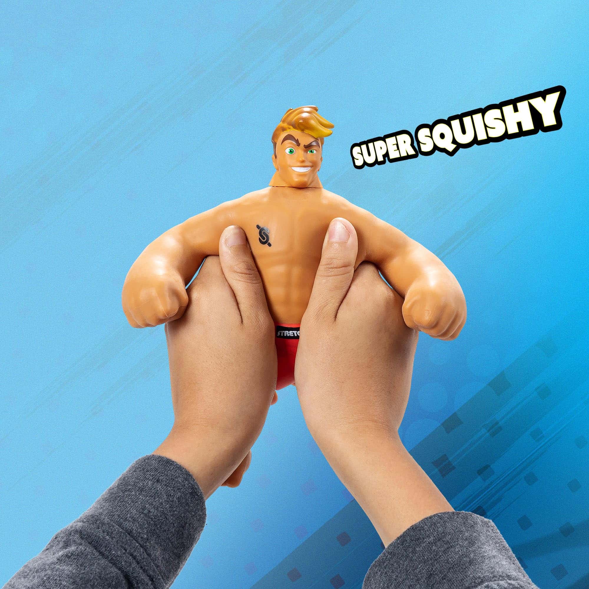 Basic Fun Stretch Armstrong Core Figure - 18 cm - Stretchy Action Figure - for Children & Fans - Image 5
