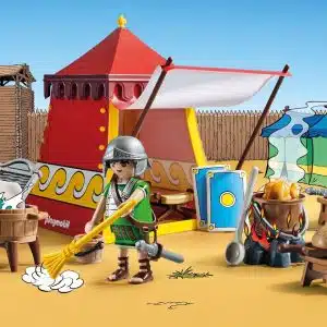 PLAYMOBIL Asterix Legionnaire Tent, Asterix Playset, Asterix and Obelix, Adventure Toy for Children from 5 Years, 71829