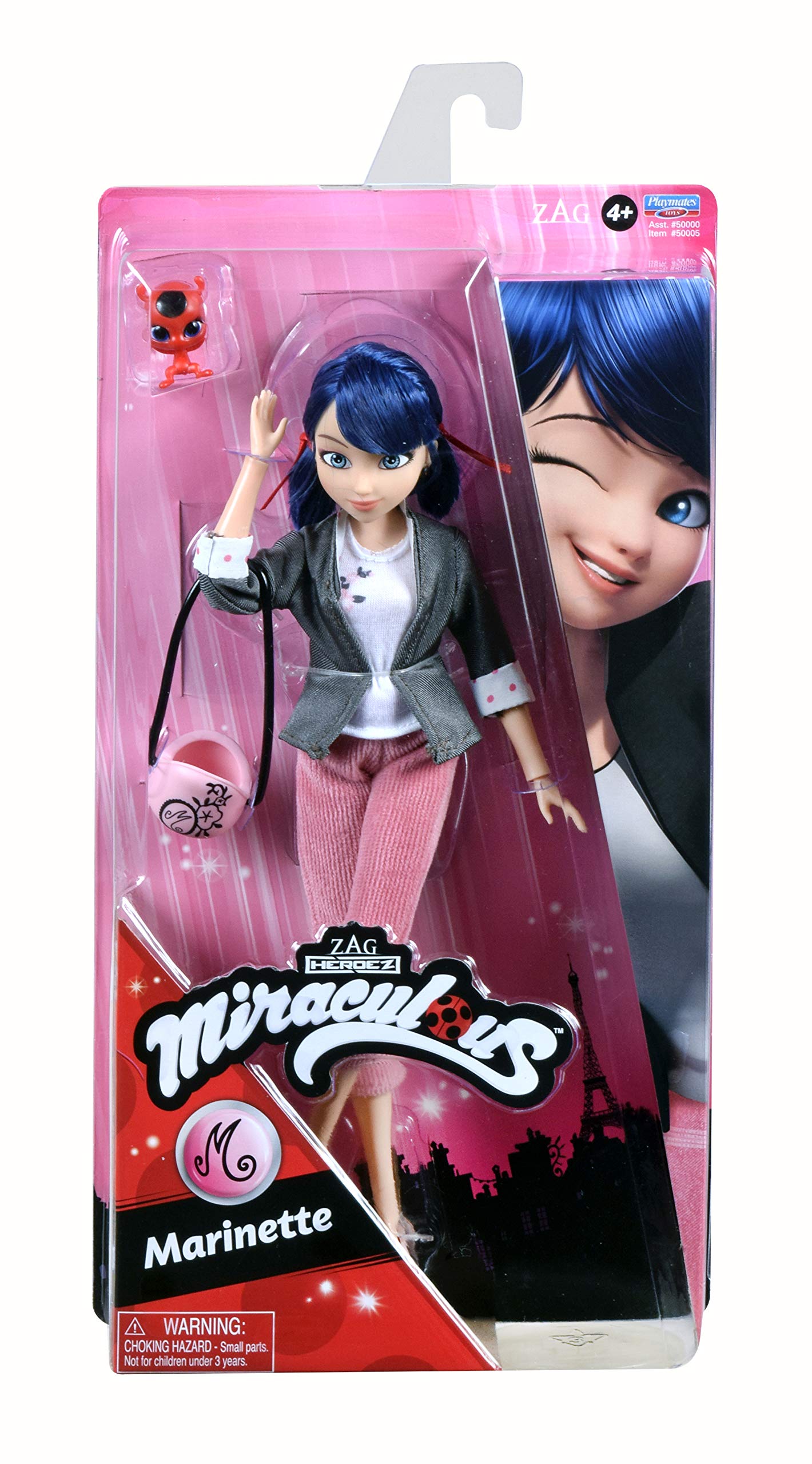 BANDAI Miraculous: Tales of Ladybug & Cat Noir - Marinette 26cm Fashion Doll with Accessories (Bandai), Multicolor, (P50005X) - Image 2