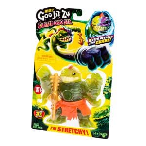 Heroes of Goo Jit Zu Cursed Goo Sea | Super Stretchy, Goo Filled Toy Ill EEL Action Figure Hero Pack | with Color Changing Face That Reveals His Curse | Stretch Him 3 Times His Size