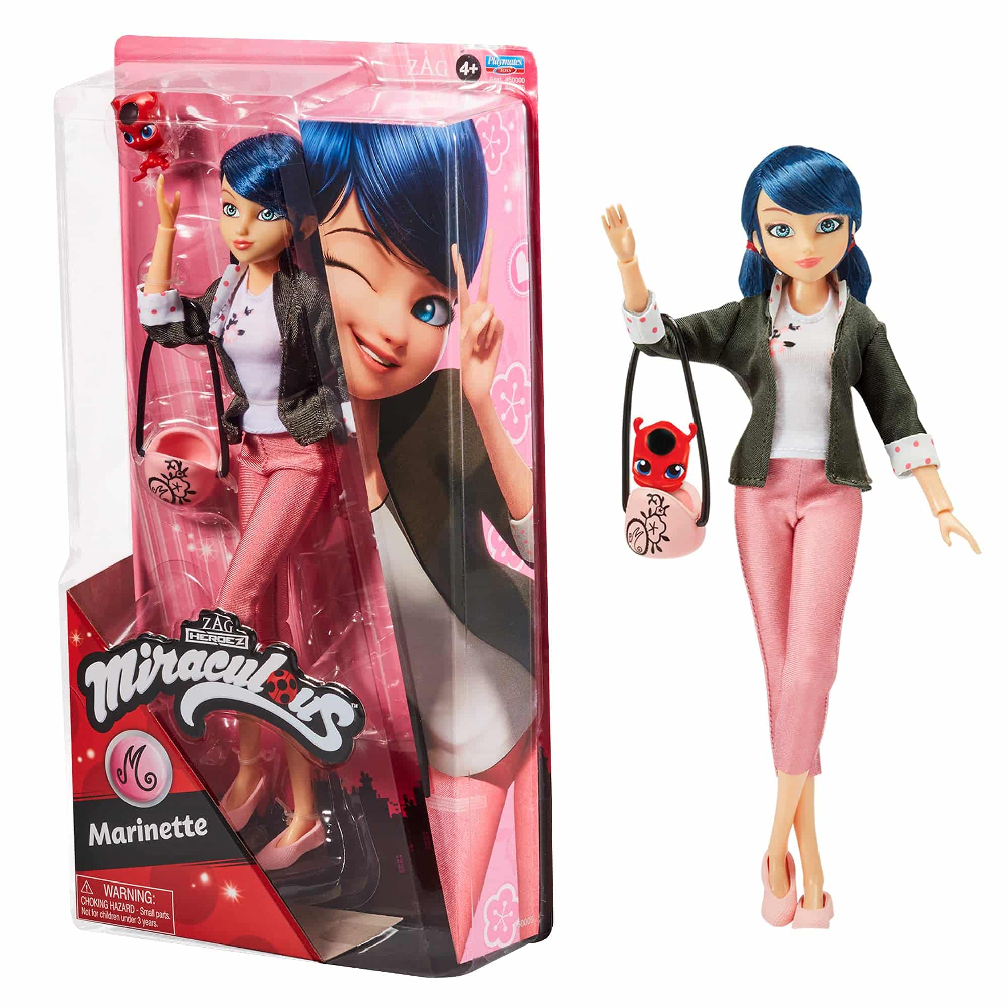 BANDAI Miraculous: Tales of Ladybug & Cat Noir - Marinette 26cm Fashion Doll with Accessories (Bandai), Multicolor, (P50005X) - Image 6