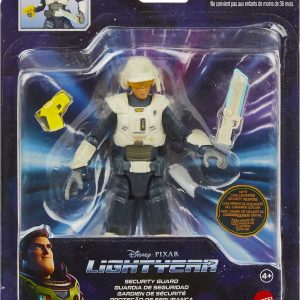 Disney Pixar Lightyear Security Guard Fremont 5 Inch Authentic Action Figure 12 Posable Joints, Zapper and Laser Blade, Movie Gift Ages 4 Years & Up