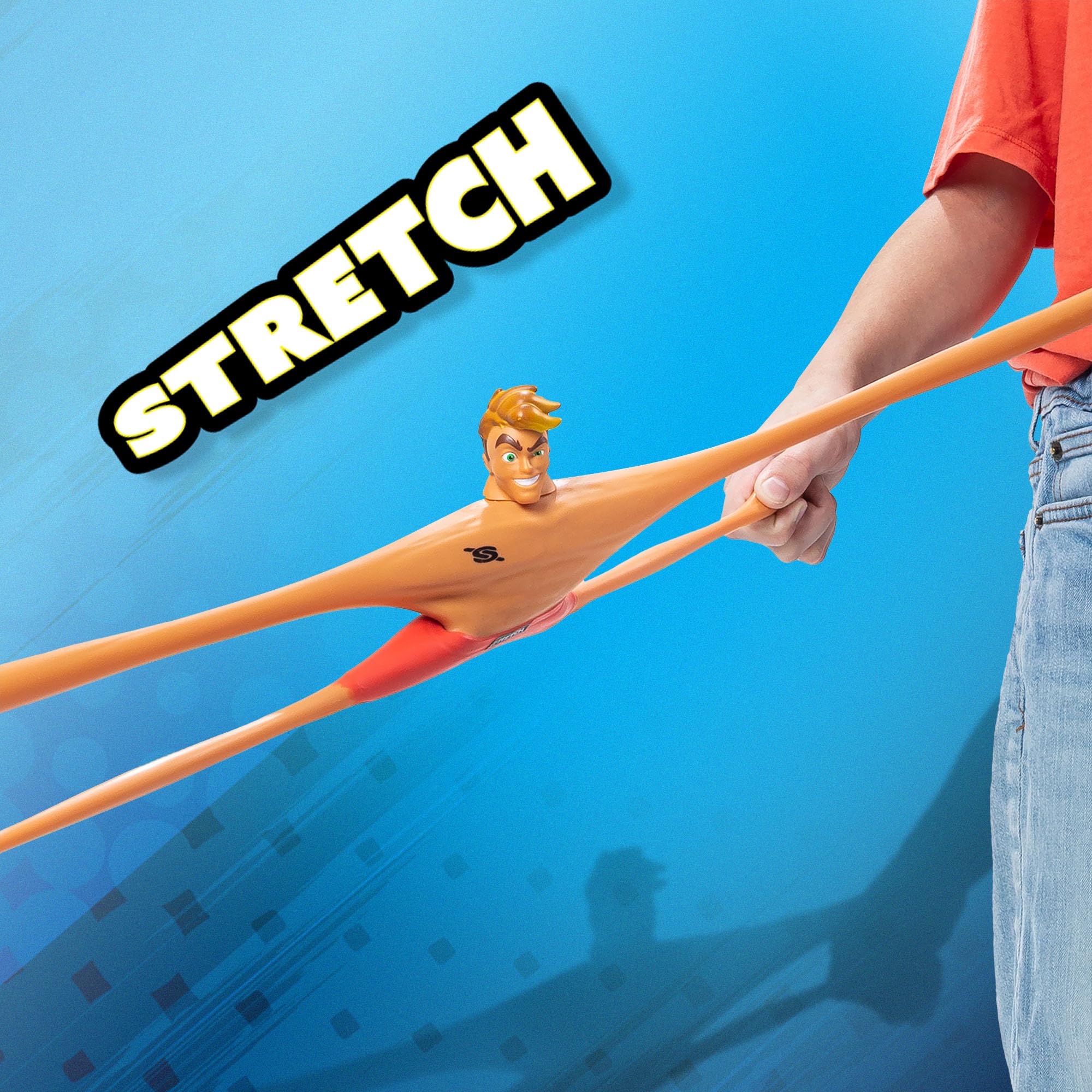 Basic Fun Stretch Armstrong Core Figure - 18 cm - Stretchy Action Figure - for Children & Fans - Image 7
