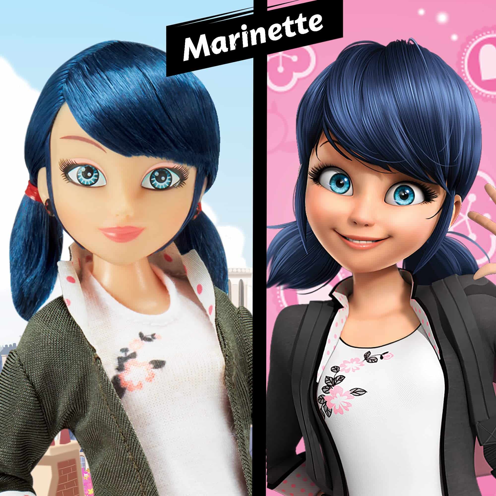 BANDAI Miraculous: Tales of Ladybug & Cat Noir - Marinette 26cm Fashion Doll with Accessories (Bandai), Multicolor, (P50005X) - Image 7