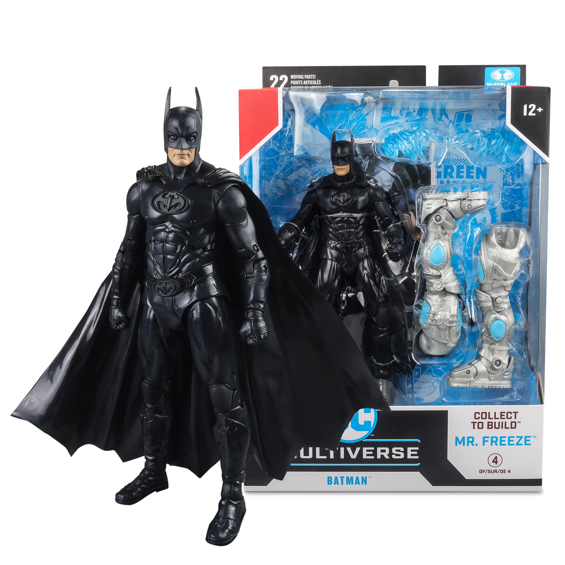 McFarlane DC Build-A WV11 Batman and Robin - Batman Action Figure, 7-Inch - Image 13