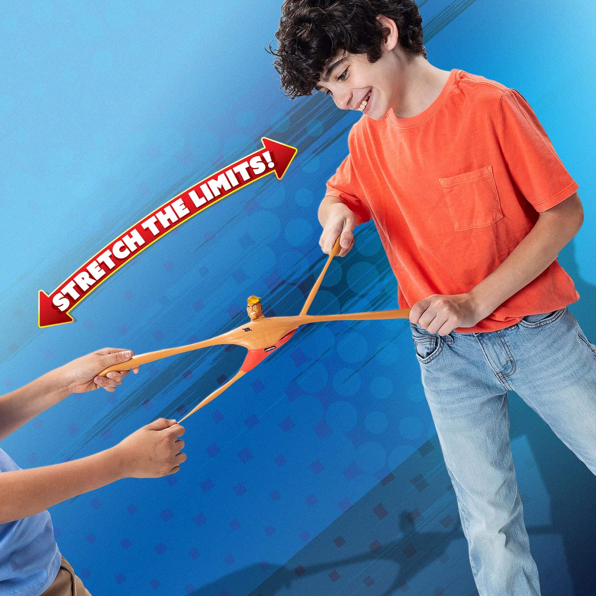 Basic Fun Stretch Armstrong Core Figure - 18 cm - Stretchy Action Figure - for Children & Fans - Image 3