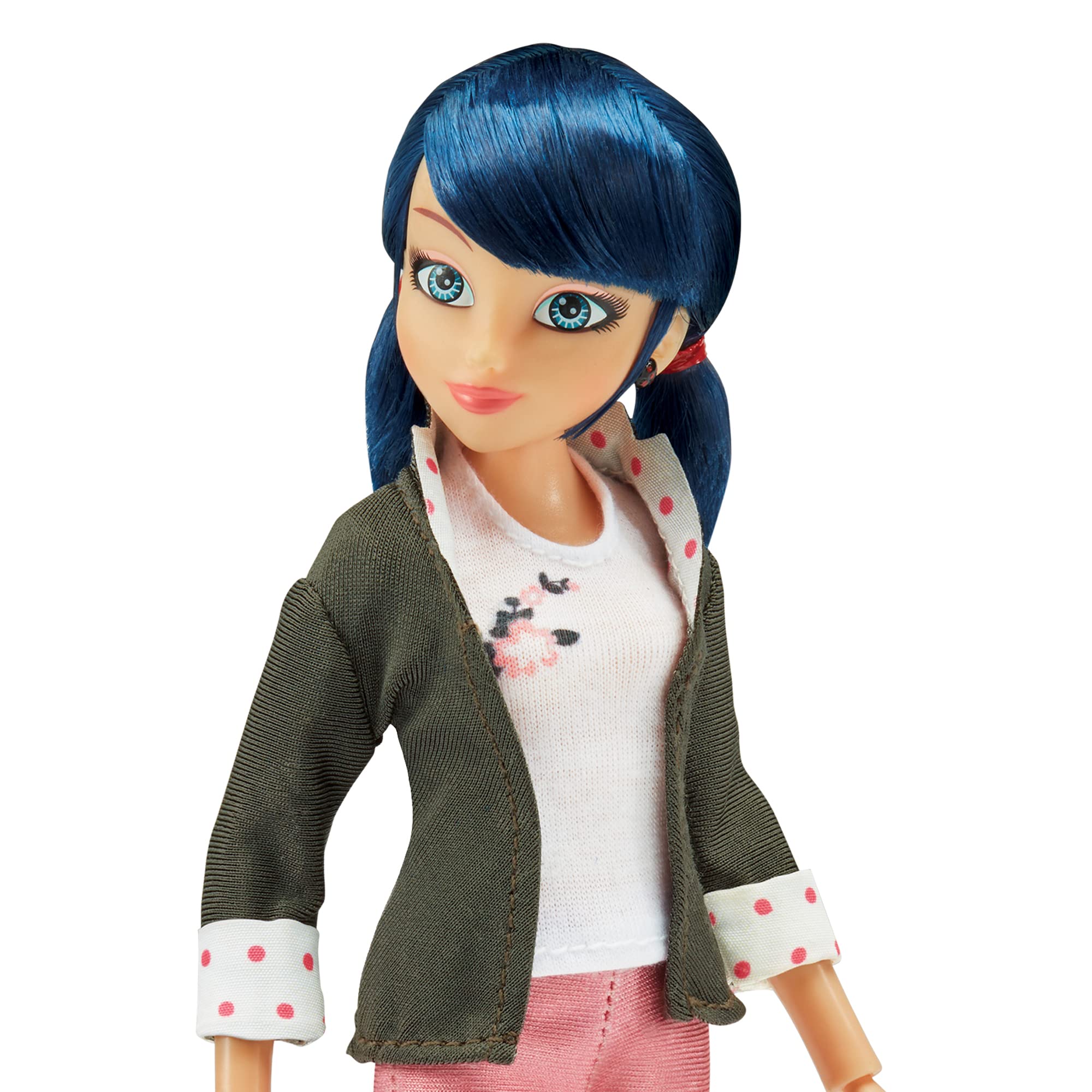 BANDAI Miraculous: Tales of Ladybug & Cat Noir - Marinette 26cm Fashion Doll with Accessories (Bandai), Multicolor, (P50005X) - Image 9