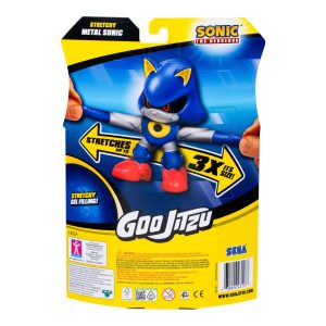 Heroes of Goo JIT Zu Sonic the Hedgehog – Metal Sonic Stretchy Hero! Squeeze and Stretch Sonic's Body up to 3 Times its Size!