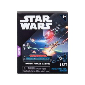 Star Wars Micro Galaxy Squadron Speeder Mystery Box Set, 3-Pack - Series 5 - Receive 3 of 5 Assorted Collectible Mini Vehicles & Figures - Great Gift for Kids, Boys, Girls, & Adults - Age 8+