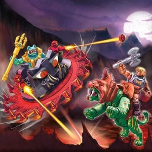 MEGA Construx Probuilder Masters of The Universe Classic Roton Assault, Includes Two Micro Action Figures to Collect, Toys from 8 Years