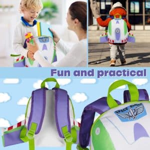 Disney Toy Story Children's Backpack Buzz Lightyear 3D Wings Backpack School Nursery Travel Day Trips Gift Ideas Children