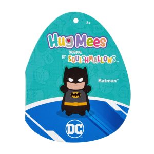 Squishmallows Original 10-Inch DC Batman HugMees - Medium-Sized Ultrasoft Official Jazwares Plush
