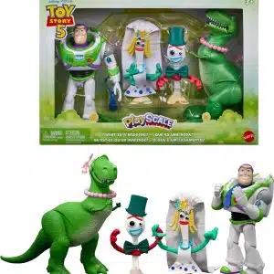 ​Mattel Disney and Pixar Toy Story 5 What is a Wedding? 4 Figure Pack with Accessories, ​Playscale Story Pack