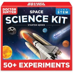 Doctor Jupiter Space Science Kit, Stem Toys for Kids Ages 6-8-10-12-14| Gifts for 7,8,9,10,11,12,13,14 Year Old Boys & Girls| Learning & Educational Toys | 100+ Experiments