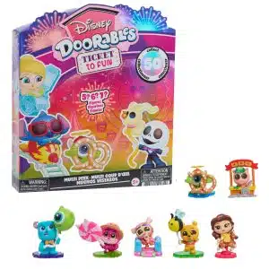 Disney Doorables Ticket to Fun Festival-Themed Collectible Figures | Multi Peek, 5, 6, or 7 Surprise Toys, 50 to Collect, Kids Toys, Ages 5+, Just Play