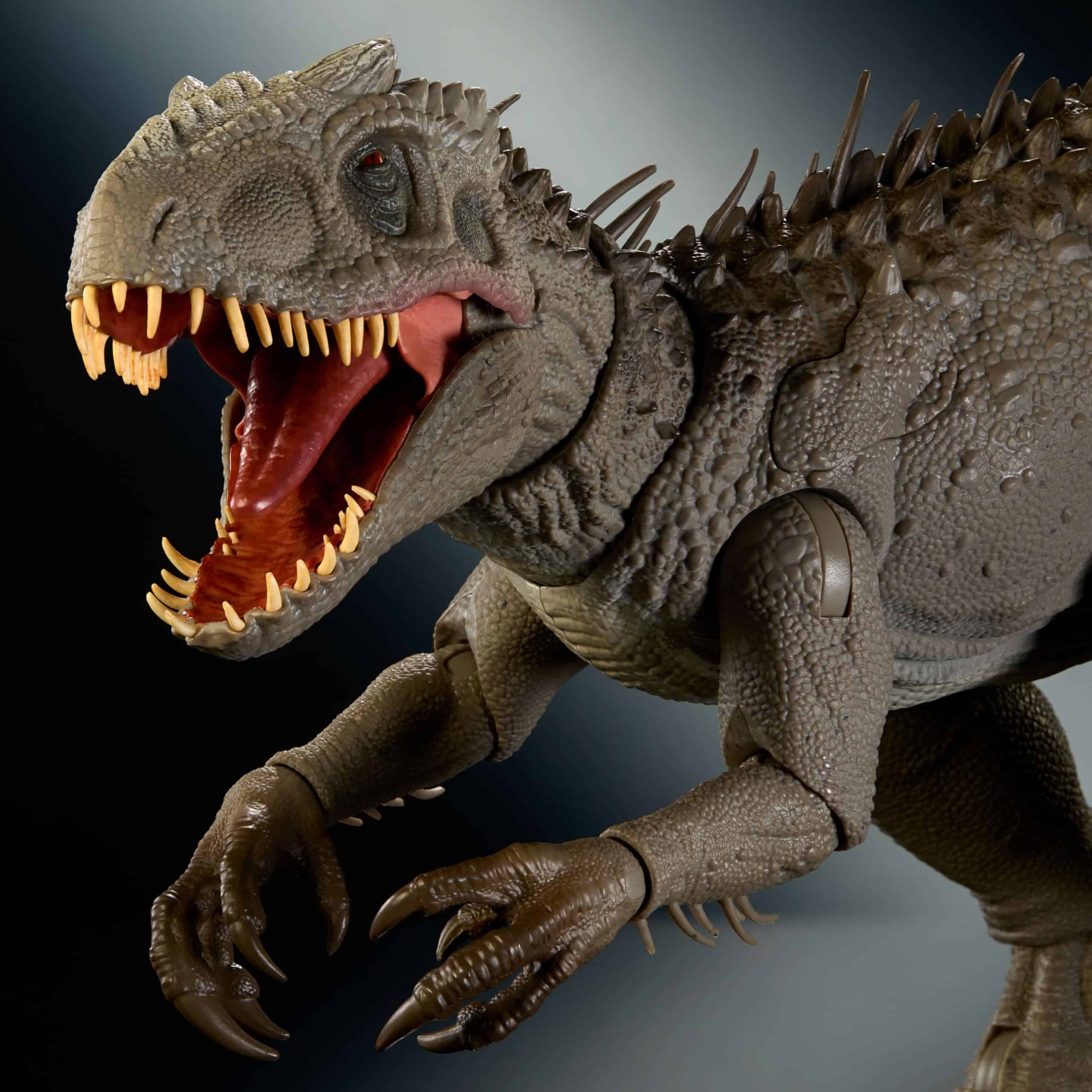 Mattel Jurassic World Hammond Collection Indominus Rex Dinosaur Figure | Deluxe Articulated Large Size Action Figure, Swappable Claws & Tracking Implant - Image 3