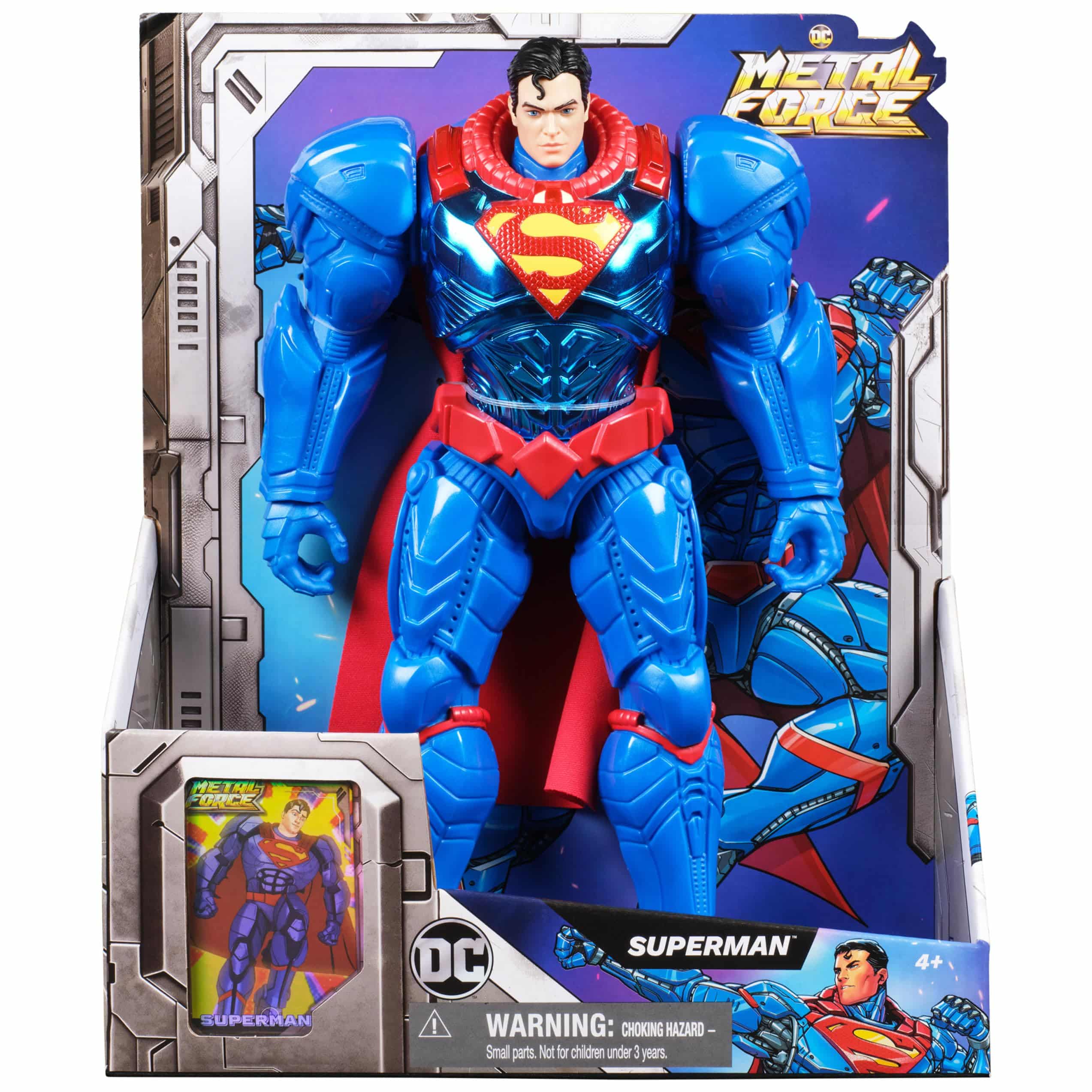 DCU Metal Force Hero Superman (30cm) - Image 2