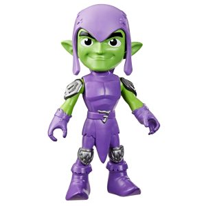 Marvel Spidey and his Amazing Friends Super Large Green Goblin Figure, 22.5 cm Action Figure, Preschool Toy, Ages 3+