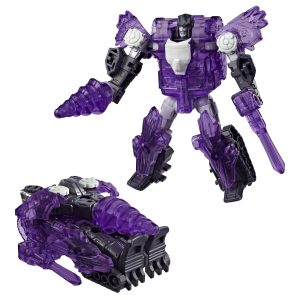 Transformers CYBERWORLD Megatron Cyber Changers with Armour Energon Surge Action Figure, Quick Transformation into Tank Mode, Robot Toys for Children from 6 Years