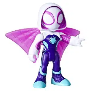 Marvel Spidey and His Super Friends Ghost Spider Toy with Accessories, 3 Inch Action Figure, Superhero Toy for Kids, Ages 3+