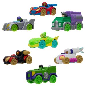 Spidey und Seine Super-Freunde -SNF0223 Metal Vehicles Set of 7 Toys from 3 Years