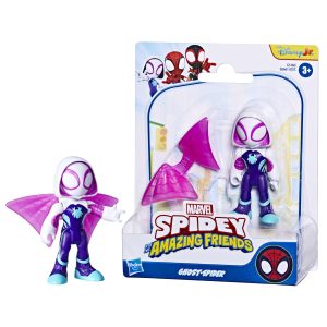 Marvel Spidey and His Super Friends Ghost Spider Toy with Accessory