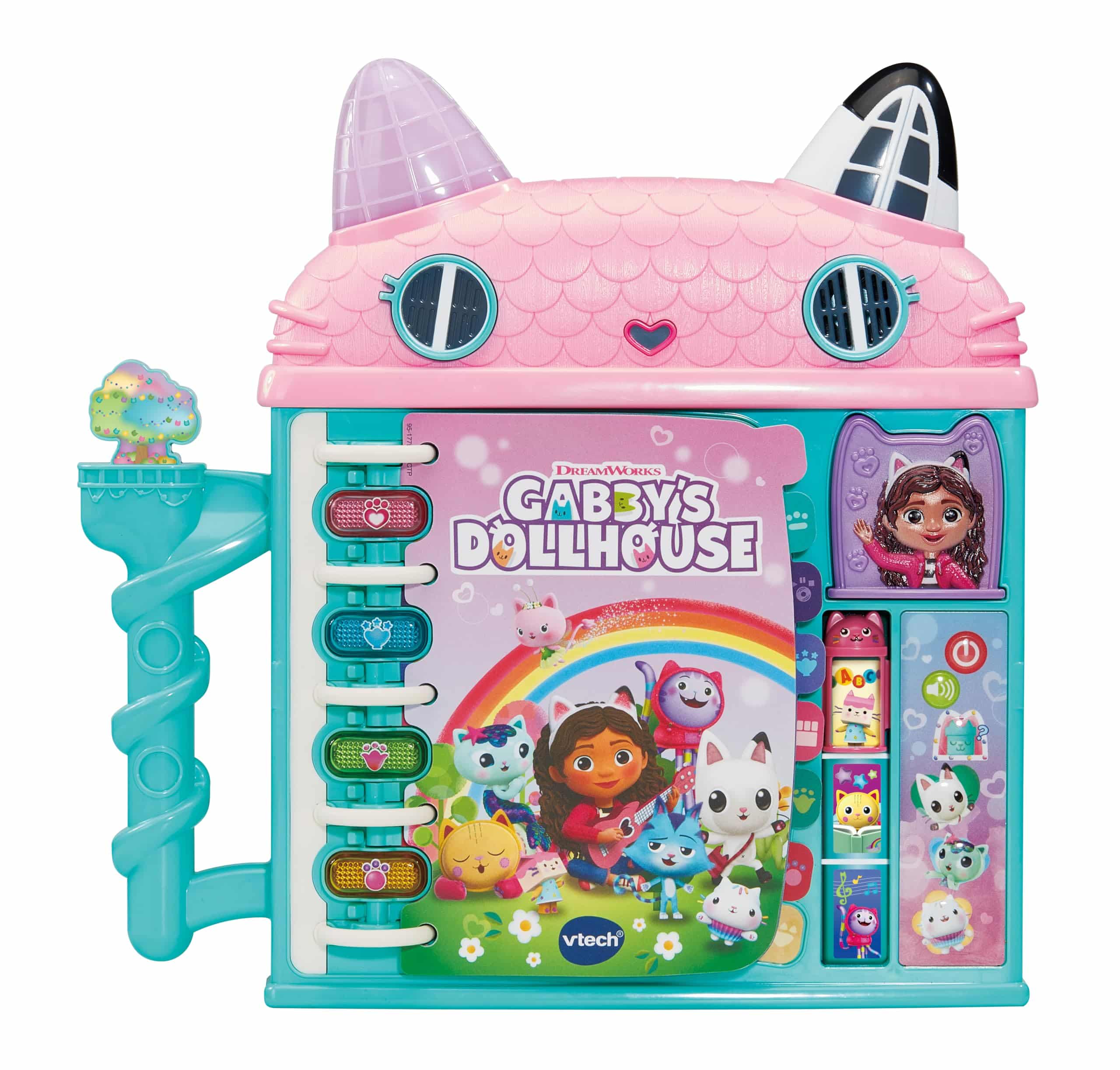 Gabby's Dollhouse Cat-a-Vator Discovery Book