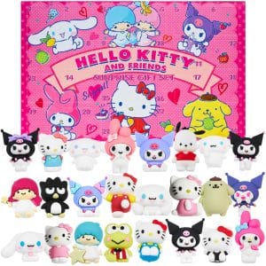 Sanrio Advent Calendar 3D Figures (Pink 24 Pcs)