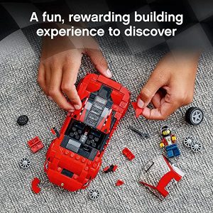 Engaging red toy car assembly encourages creativity and fun in hands-on building play.